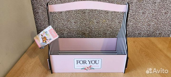 Ящик деревянный подарочный