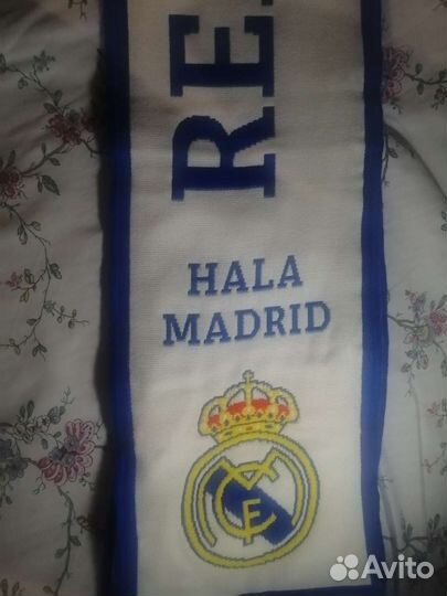 Шарф футбольный Real Madrid