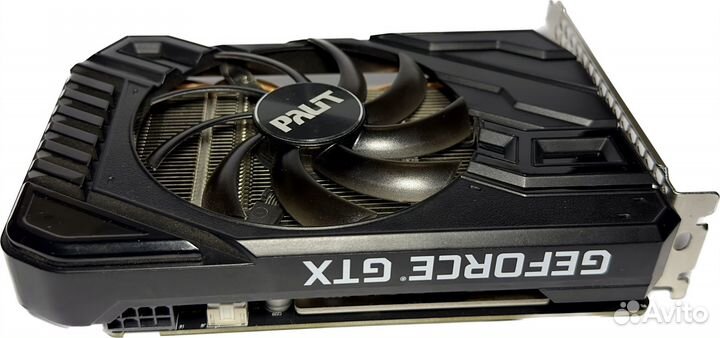 Видеокарта palit GTX1660 super SrormX