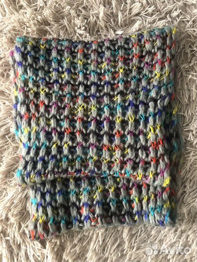 Снуд вязаный женский