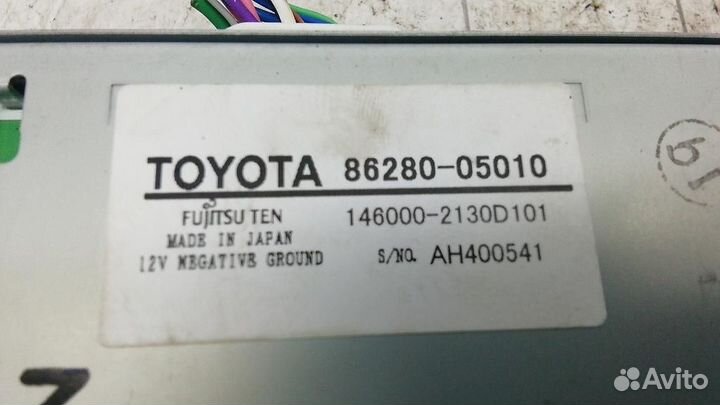 Усилитель акустической системы Toyota Avensis