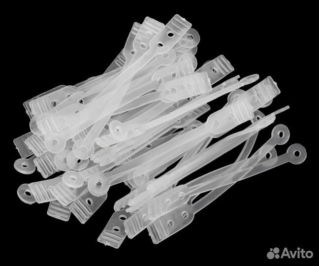 Хомуты резинки для коклюшек бигуди силиконовые