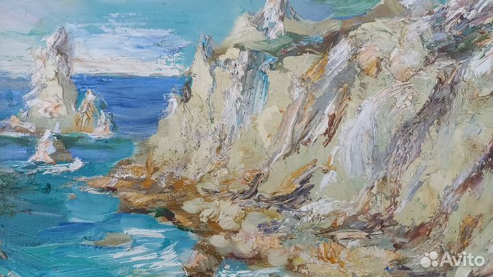 Картина маслом на холсте пейзаж