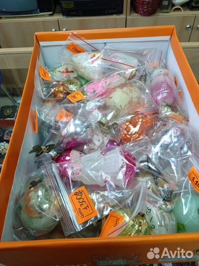 Елочные игрушки СССР