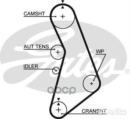 Комплект грм Audi. VW 1.8T 20V AGN/AGU/ARZ 97