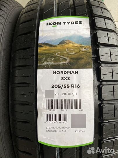 Ikon Tyres Nordman SX3 205/55 R16 91H