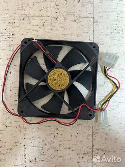 Два вентилятор для корпуса 120мм