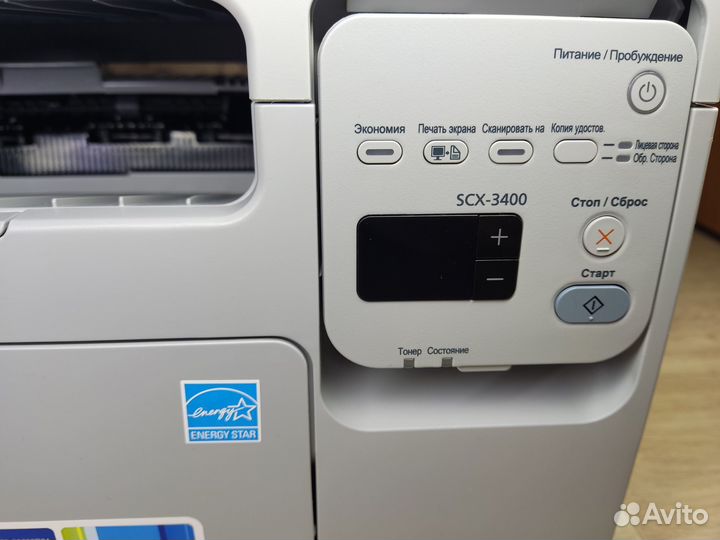 Мфу лазерное Samsung SCX-3400 (2) пробег 3482 стр