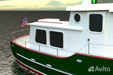 Новая траулерная яхта 