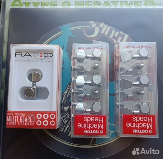 Колки 3+3 Gotoh / Graphtech Ratio новые