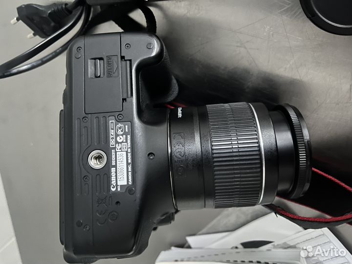 Фотоаппарат canon eos 600d и объектив 18-55 mm