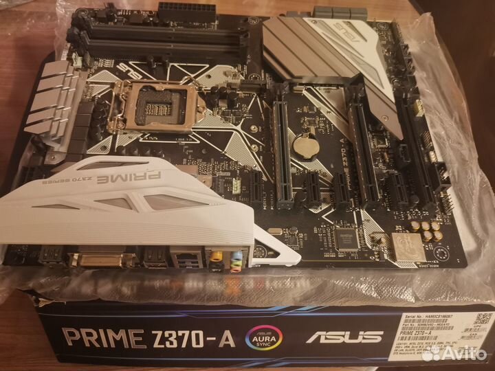 Asus prime Z370-A (LGA1151v2, ATX) не стартует