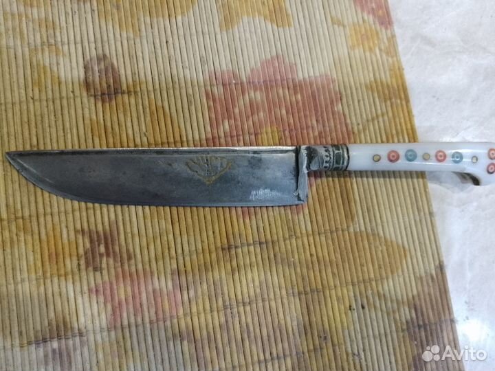 Нож, настоящий узбекский пчак, винтаж, 86 год