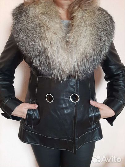 Куртка из натуральной кожи