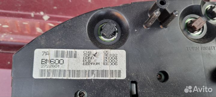 Приборка BM600 nissan almera