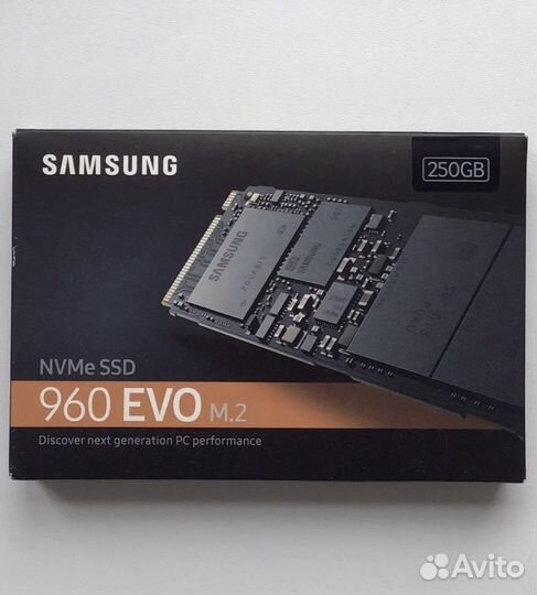 SSD диск Samsung 960 EVO M. 2 250Gb