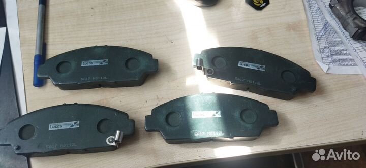 Колодки тормозные передний Honda Accord CC7 Prelud