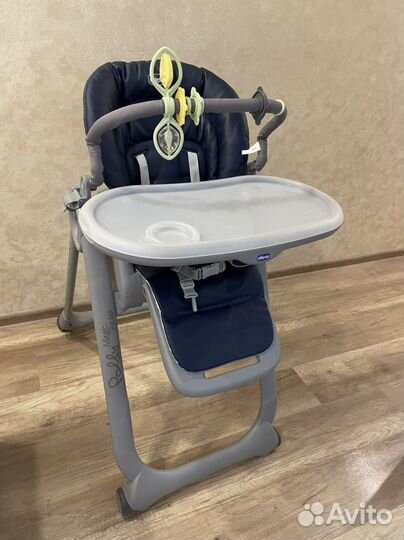 Стульчик для кормления chicco polly magic relax