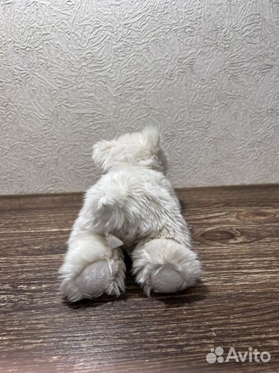 Белый медвежонок игрушка