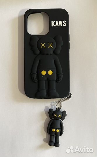 Чехол на iPhone kaws с брилком