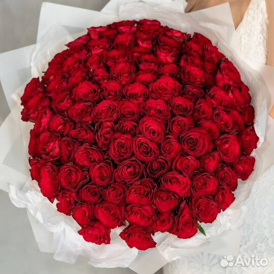 101 роза букет доставка по Рязани и области
