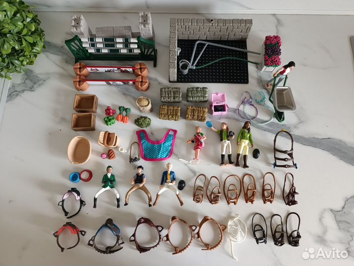 Фигурки Schleich амуниция, аксессуары, персонал