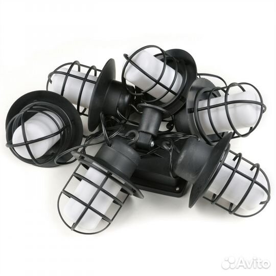 Гирлянда на солнечной батарее Эффект пламени