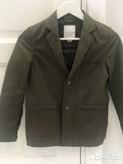 Стильный пиджак на мальчика Massimo Dutti 134-146