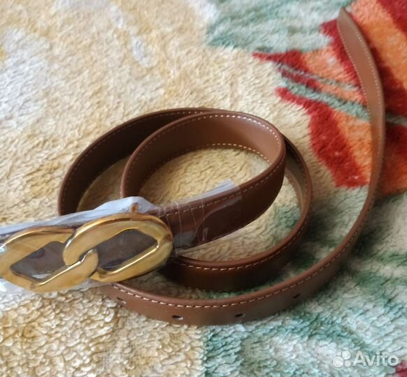 Ремень кожаный 1м