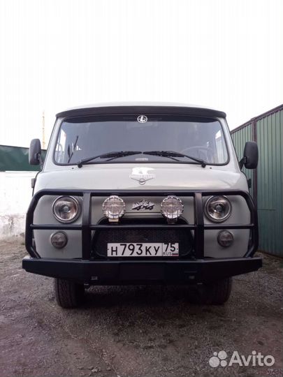 Силовой бампер УАЗ буханка