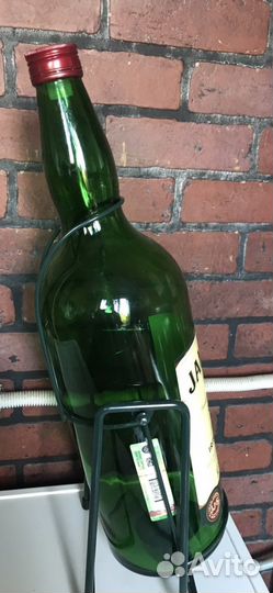 Бутылка из под виски качели