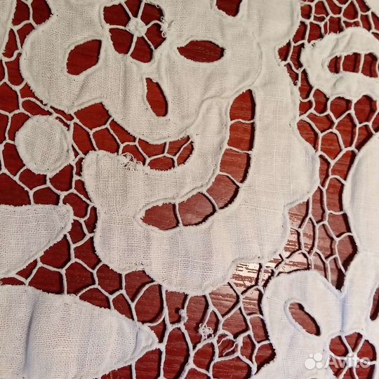 Подзор на кровать, СССР, лен