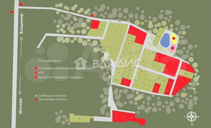 Участок 15 сот. (ИЖС)