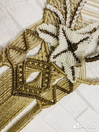 Настенное панно макраме