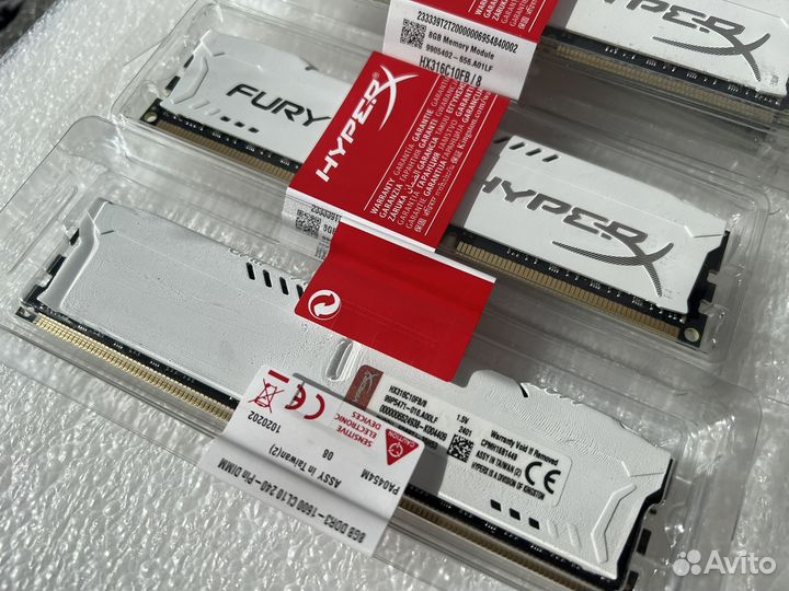 Оперативная память ddr3 16gb HyperX 1600