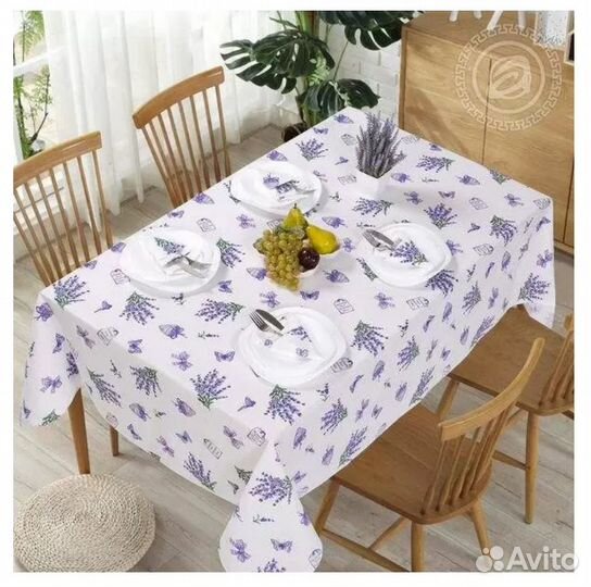 Скатерть Арт дизайн 145 х 180. Сиреневая дымка