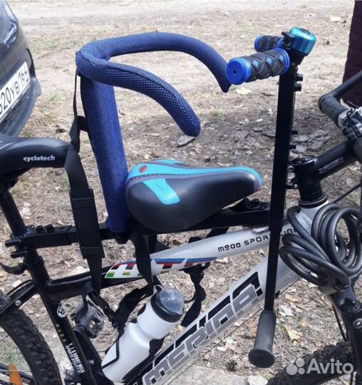 Детское велокресло переднее