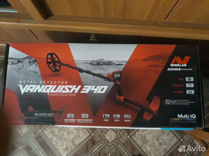 Металлоискатель minelab Vanquish 340
