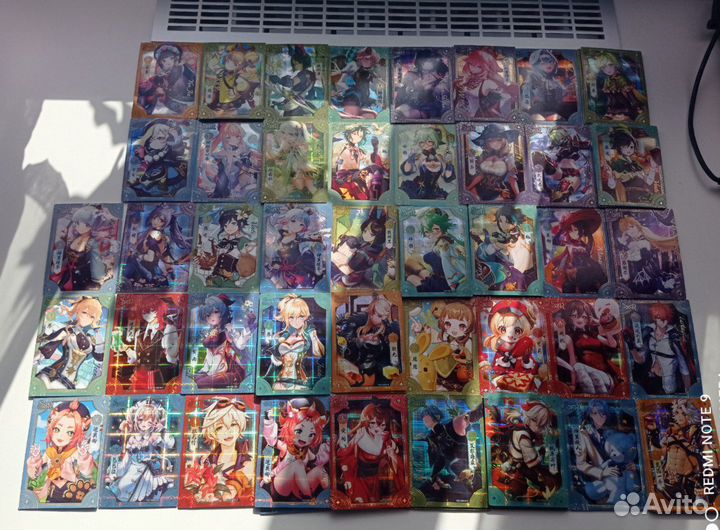 Карточки геншин