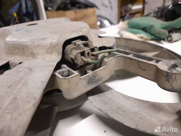 Вентилятор кондиционера Nissan Primera P11