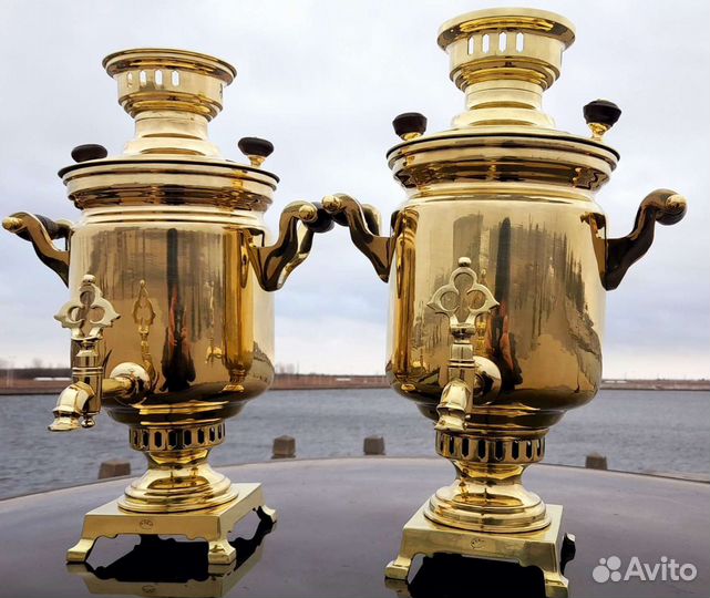 Самовар старинный 3 литра