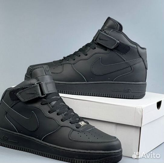 Стильные Nike Air Force 1 с мехом
