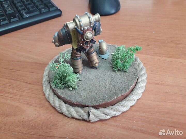 Диорама Sponge Bob в стиле стим панк