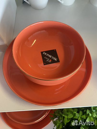 Набор тарелок на 4 персоны domenik