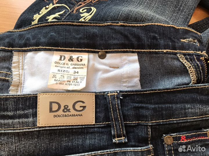 Джинсы D&G