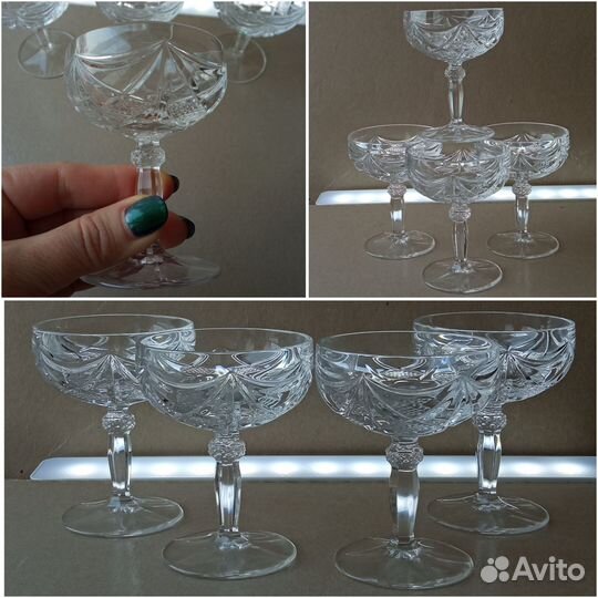 Бокалы, рюмки. Хрусталь, Германия