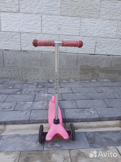 Самокат детский трехколесный