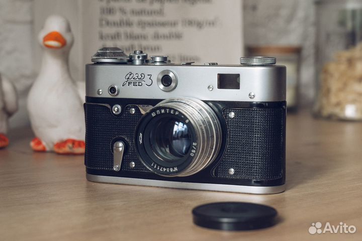 Фотоаппарат фэд 3 объектив Юпитер 8 М39