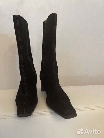 Итальянсие Полусапоги женские зимние 38 размера