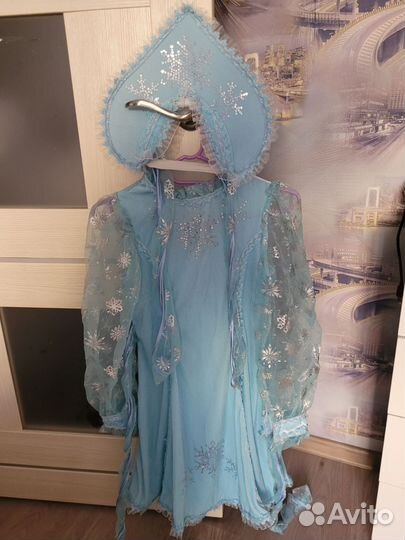 Костюм снегурочки детский